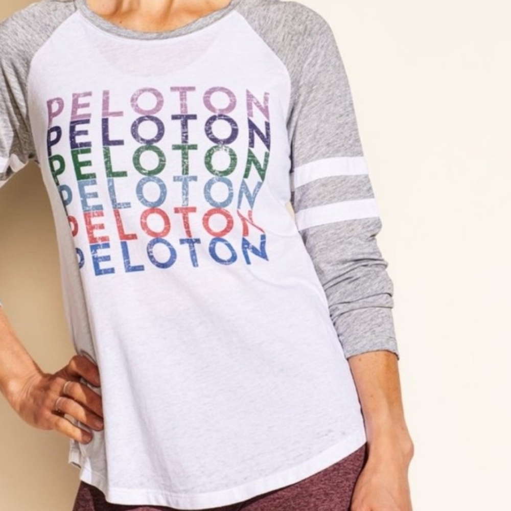 PELOTON - Raglan Baseball Tee - XL